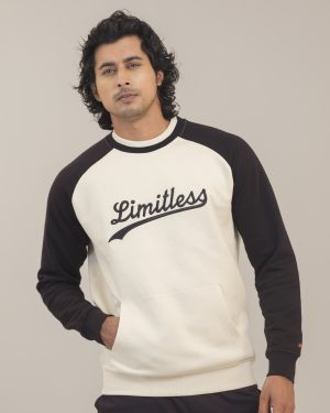 Raglan Sweatshirt Ecru